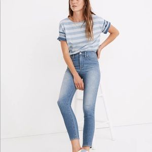 Madewell High Rise Skinny 10” Tall Jeans
